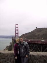 vor der Golden Gate Bridge